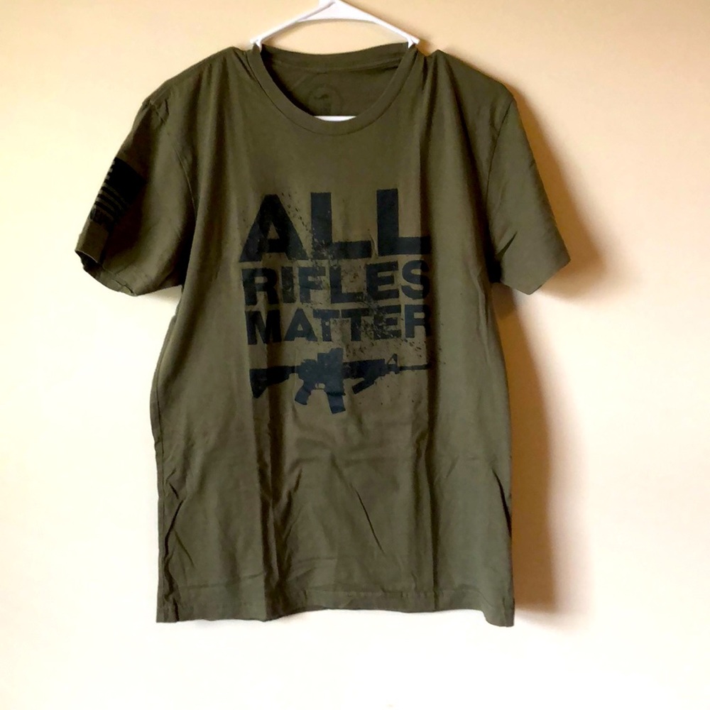 ALL RIFLES MATTER Nine line apparel company tee